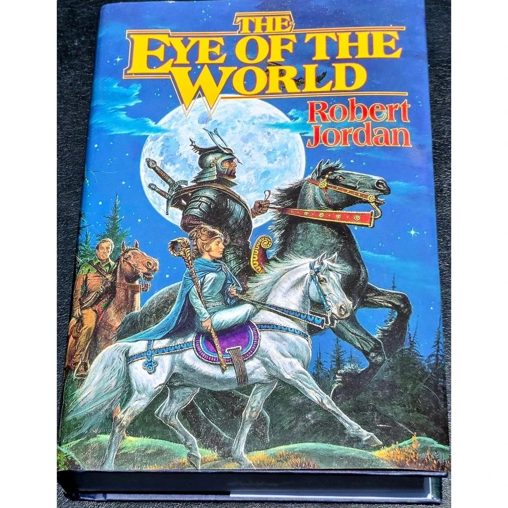 The Eye of the World Robert Jordan Wheel of Time Tor Fantasy Y2K 90's